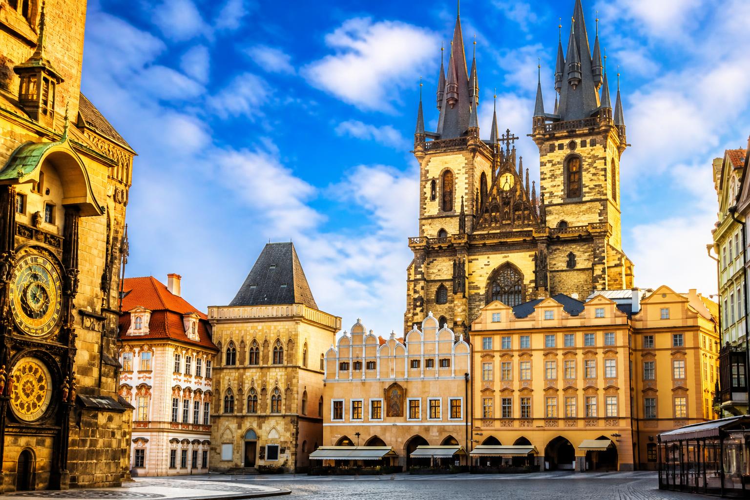Budapest, Vienna, Prague — Route C Preferred